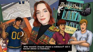 Playing Nancy Drew: Secrets Can Kill (1998) for the first time!