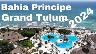 Bahia Principe Grand Tulum Walkaround 2024 Mexico Beach All-Inclusive Resort Vacation Cancun