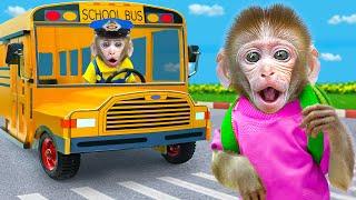 KiKi Monkey Magic School Bus driver deal with customer problems | KUDO ANIMAL KIKI