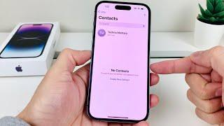 Contacts Missing on iPhone (FIXED)