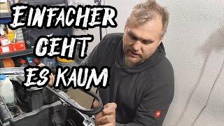 Keilrippenriemen Wechsel in 5 Min. Servo und Lichtmaschine Audi 80 Coupe 2,3L 10V