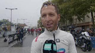 Julien Simon - Interview au départ - Paris - Tours 2024