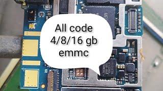 Samsung emmc code all