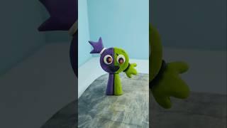 Sprunki Kiki Bouba in Horror Incredibox Clay Art