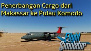 Jadi Pilot Dulu Guys, Penerbangan Cargo Makassar ke Pulau Komodo