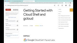 Getting Started with Cloud Shell and gcloud || #qwiklabs || #GSP002