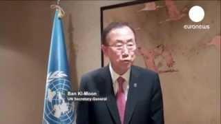 Генсек ООН: власти и оппозиция Сирии должны обеспечить безопасность экспертов ООН (euron, 26.08.13)