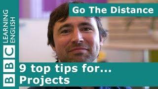 Academic insights – 9 top tips for... projects