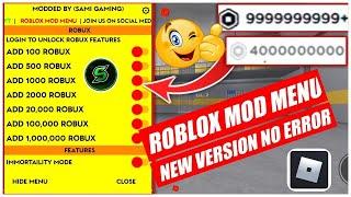 Roblox mod menu 2.624.524  Free robux and shopping | Fly, Speed & Unlimited Robux (2024)