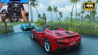 Ferrari F8 Spider & McLaren 720s Spider | The Crew Motorfest | Thrustmaster T300RS gameplay