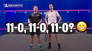 POV: Amateur squash player challenges World #1 Ali Farag 