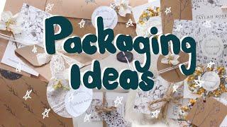 Packaging ideas II Environmentally friendly II Package DIY II Small business packaging II Scrunchie