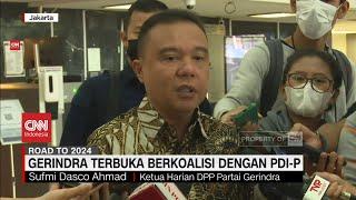 Gerindra Terbuka Berkoalisi dengan PDIP