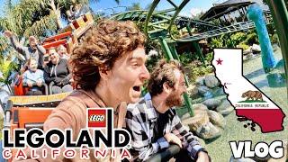 Visiting California’s BEST Kids Theme Park?! Legoland - Carlsbad, CA | VLOG [2/11/25]