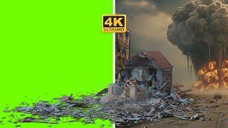 House Explosion With This Epic Vfx Green Screen In 4k | Chromatic Cinema