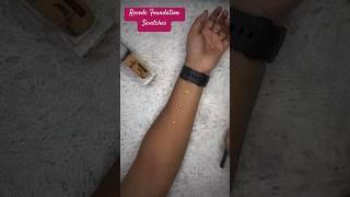 Recode Foundation Swatches|#youtubeshorts #shorts #swatches #recodefoundation #makeup #trending