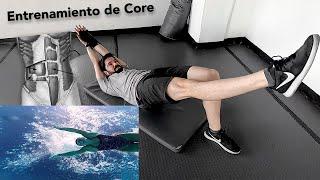 Ejercicios para nadadores (core / abdomen / fuerza). Rutina en casa