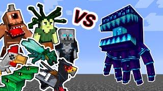 Cosmic Fiend Vs. Ice and Fire Monsters in Minecraft