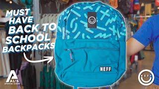 Back to School Must-Have: Neff Structure & Heatwave Backpacks