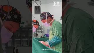 How is breast augmentation surgery done?  #shorts