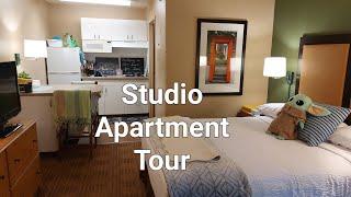 Studio Apartment Tour | Extended Stay America Hotel