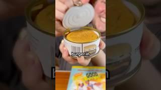 The Truth Behind Burgers in a Can