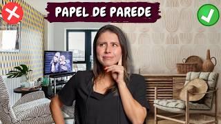 COMO ESCOLHER PAPEL DE PAREDE NA DECORAÇÃO DA SUA CASA