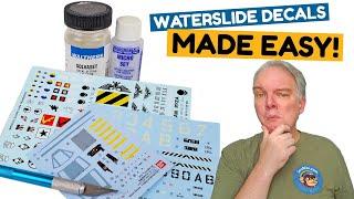 Applying Waterslide Decals Made Easy