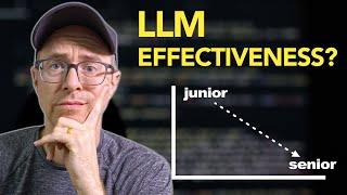 The More Senior You Get, The Worse LLMs Become?