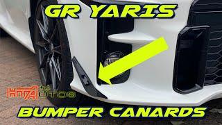 Toyota GR Yaris Gets Some HT Autos Front Canards.