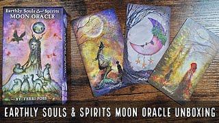 Earthly Souls & Spirits Moon Oracle | Unboxing and Flip Through