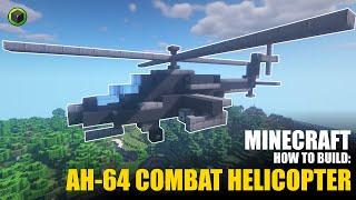 HOW TO BUILD: COMBAT HELICOPTER | MINECRAFT BUILDINGS #60