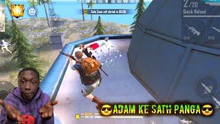 Adam Use Launchpad To Kill Grandmaster Pusher||Funny Ending||Garena Free Fire#Short #Shorts