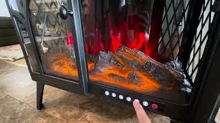 Rintuf Electric Fireplace Heater Review, A Beautiful Electric Fireplace to Warm Up Your Room