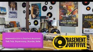 Unboxing Vinyl: Basementfortyfive in Ransbach Baumbach (Talk Talk, Supertramp, Blondie, Sade)…