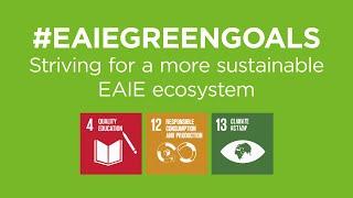 Striving for a more sustainable EAIE ecosystem