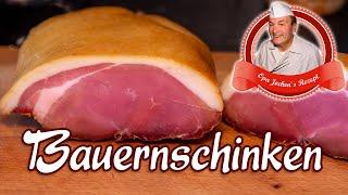 Thüringer Bauernschinken selber machen - geräucherter Schinken - Opa Jochens Rezept