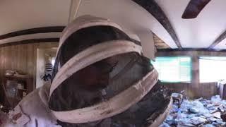 Beekeeper VS Killer Bees pt 3 [360° 4K HD]