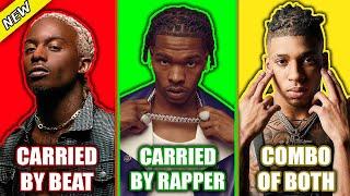 SONGS CARRIED BY THE BEAT VS SONGS CARRIED BY THE RAPPER VS LETHAL COMBO OF BOTH