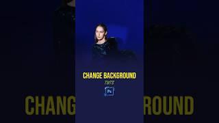 How to Change Background in Photoshop | Photoshop Tutorials #photoshoptutorial #shorts