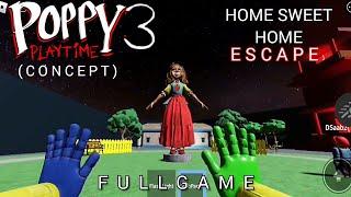 Poppy Playtime Chapter3 ConCept Escape From Miss Delight Roblox Gameplay Walkthrough