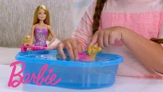 Barbie® Swimmin' Pup Pool Toy Tips | @Barbie