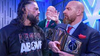 Major Backstage Incident Between Roman Reigns & Triple H...Chaos In WWE After SmackDown
