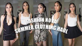 SUMMER CLOTHING HAUL || FASHION NOVA