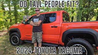 Do Tall People Fit In A 2024 Toyota Tacoma?