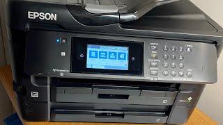 Epson WorkForce WF-7720 Wireless Wide-format Color Inkjet Printer (600 Prints)