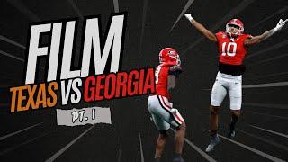 Georgia vs Texas Pt. 1 - Film Study On The WAR Between Two Great Defenses