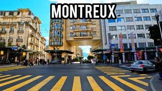 Montreux City 4K Drive - Switzerland 