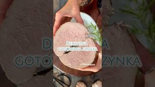 Delikatna gotowana szynka #wieprzowina #mięso #szynka #prosteprzepisy #meat #ham  #domowejedzenie