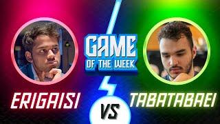 Arjun Erigaisi Makes History with the Italian Game | Game of the Week